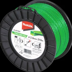 Makita Buskryddere|Tilbehør Til Havemaskiner^E-01781 4-kant nylontråd til græstrimmer og buskrydder 2 mm - 310 m
