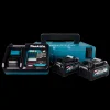 Sale Makita 191J97-1 batteripakke 40V XGT 2x4.0 Ah batterier inkl. lader og kuffert