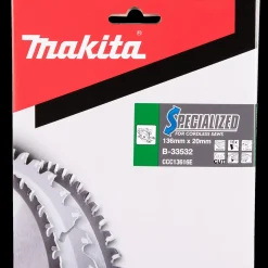 New Makita rundsavklinge 16T 136x20 mm