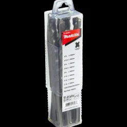 Makita Mejsler Til Borehammere^SDS+ bor og mejselsæt 10 dele