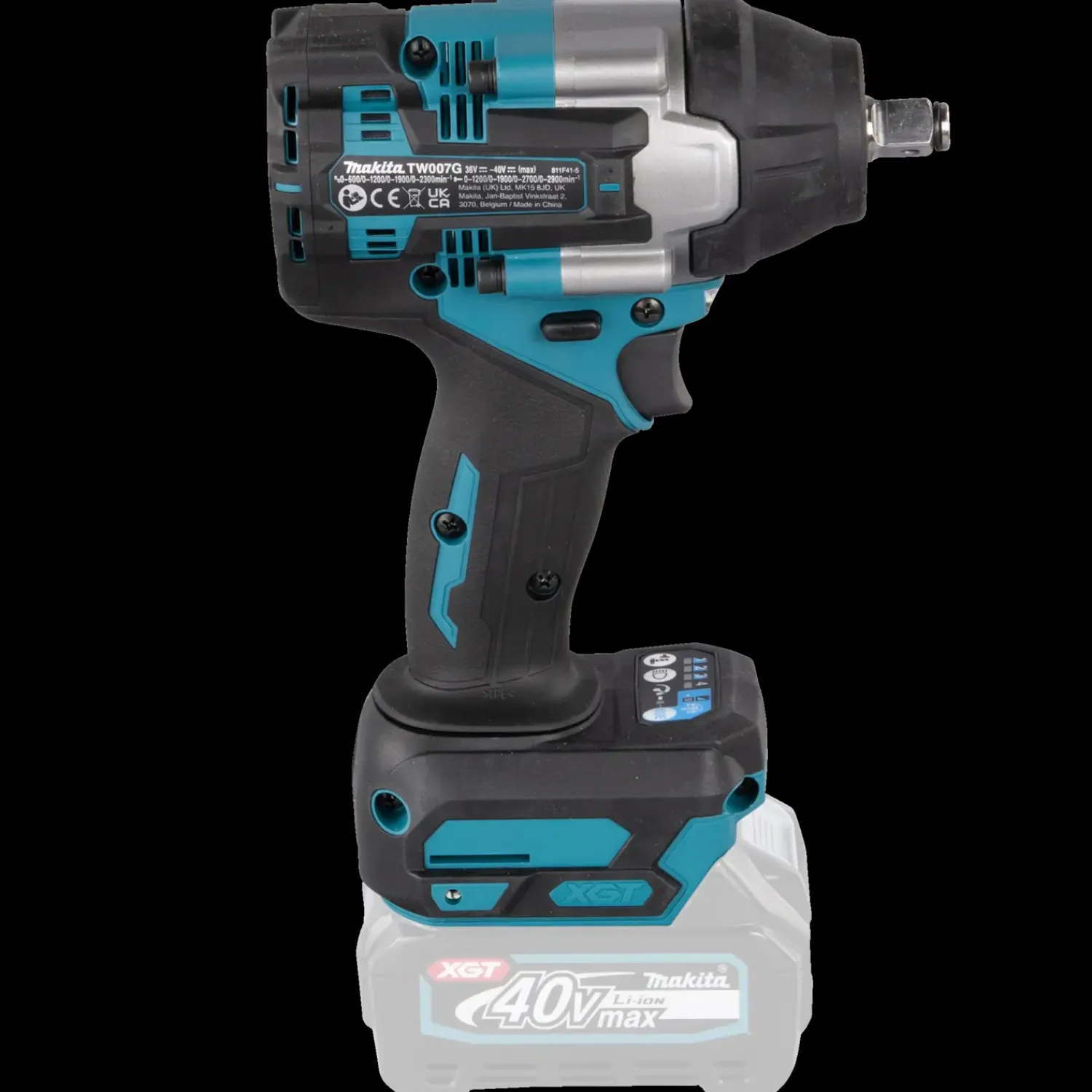 Makita Slagnøgler^TW007GZ slagnøgle 1/2" 40V XGT® solo