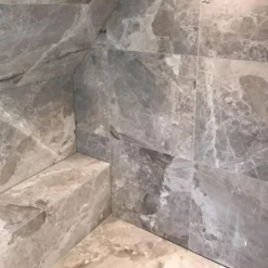 Marmorfliser^Marmorfliser Nova grålig 30,5x61x1,2 cm