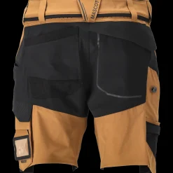Online Mascot 22149-605 Customized shorts nøddebrun/sort str. 24C48