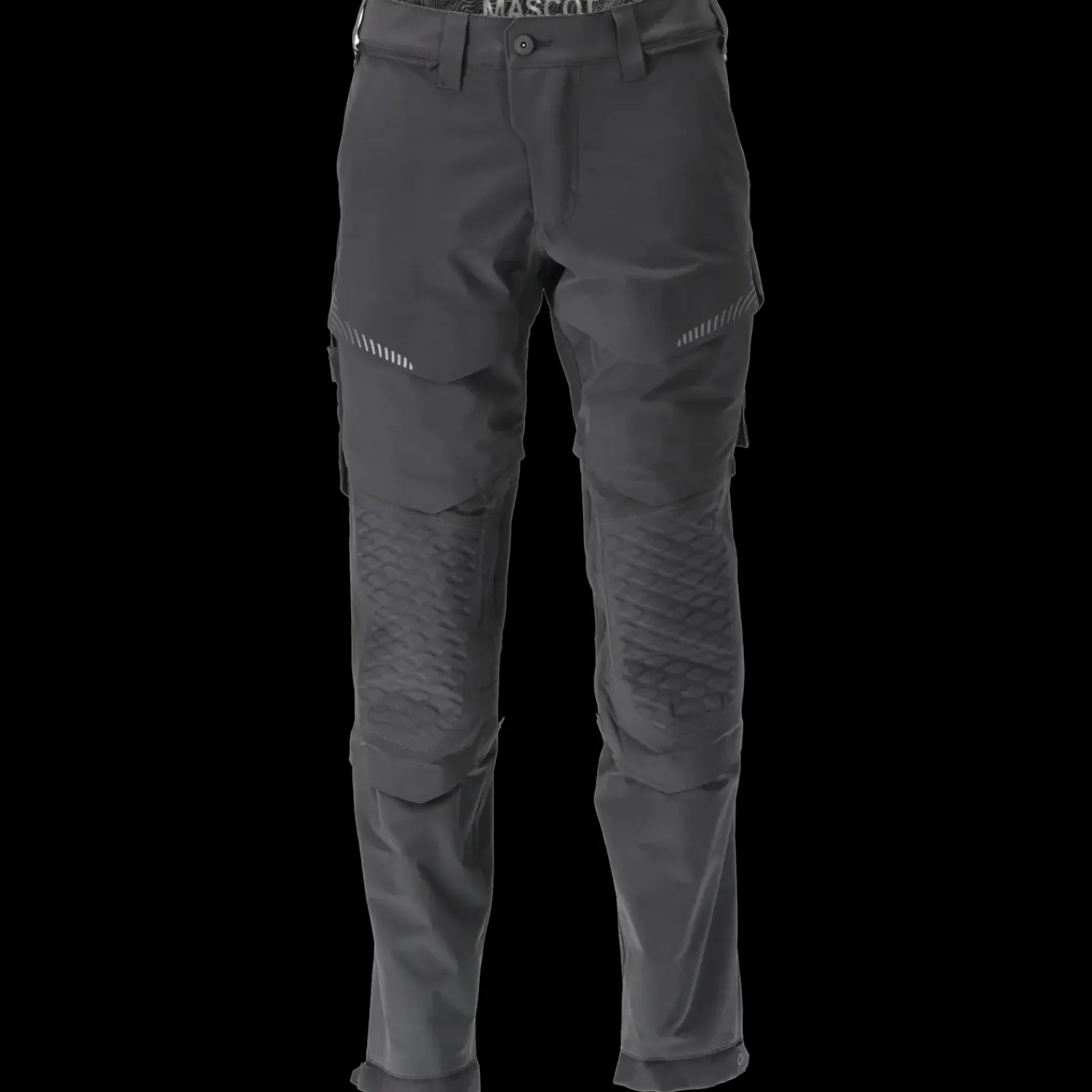 Sale Mascot 22279-605 Customized stretch bukser m/knælommer sort str. 82C50