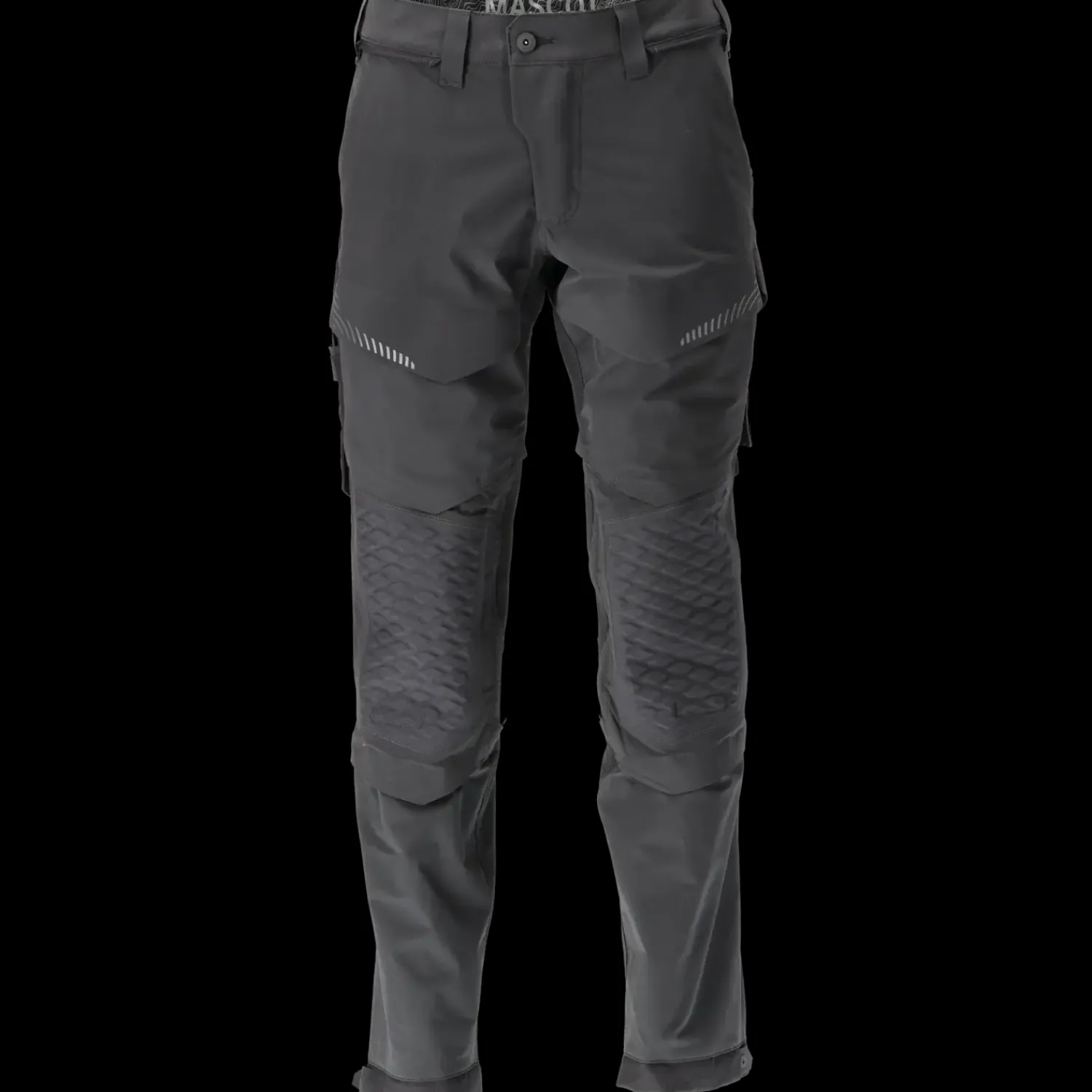 Sale Mascot 22279-605 Customized stretch bukser m/knælommer sort str. 82C50