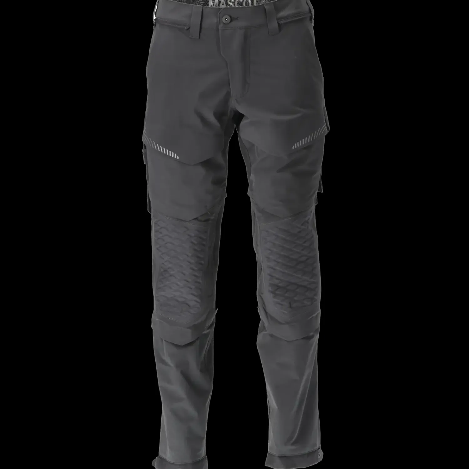 Sale Mascot 22279-605 Customized stretch bukser m/knælommer sort str. 82C50