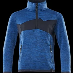 Sale Mascot Accelerate fleecetrøje til børn azurblå/mørk marine str. 140