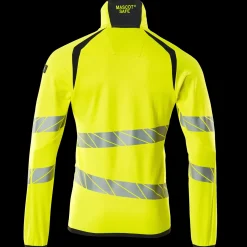 Mascot Trøjer Og Sweatshirts|Hi-Vis Tøj Og Udstyr^Accelerate Safe fleecetrøje med lynlås hi-vis gul/mørk marine str. M