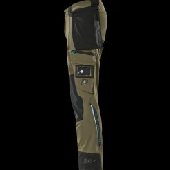 Mascot Arbejdsbukser^Advanced bukser med hængelommer mosgrøn str. 82C56