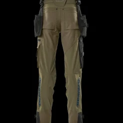 Mascot Arbejdsbukser^Advanced bukser med hængelommer mosgrøn str. 82C56