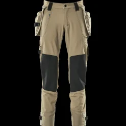 Hot Mascot Advanced bukser med hængelommer lys kaki str. 82C50