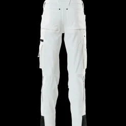 Mascot Arbejdsbukser^Advanced bukser med knælommer hvid str. 82C54