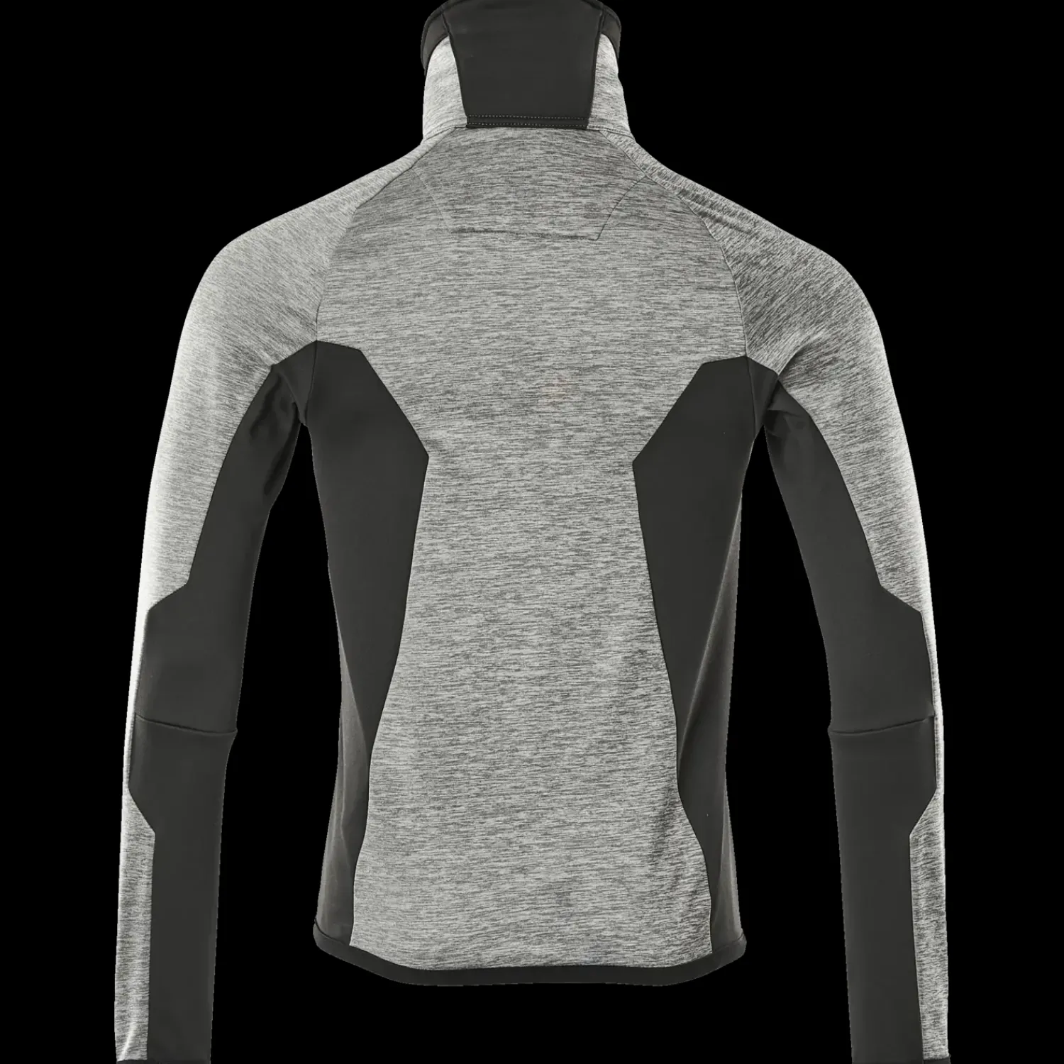 New Mascot Advanced fleecetrøje med lynlås grå-meleret/sort str. XL