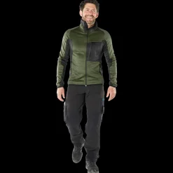 Outlet Mascot Advanced fleecetrøje med lynlås mosgrøn/sort str. XL