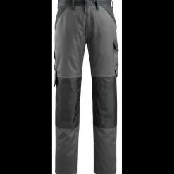 Mascot Arbejdsbukser^Light Temora bukser med knælommer mørk antracit/sort str. 82C48