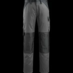 Mascot Arbejdsbukser^Light Temora bukser med knælommer mørk antracit/sort str. 82C48