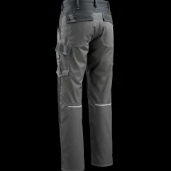 Mascot Arbejdsbukser^Light Temora bukser med knælommer mørk antracit/sort str. 82C48