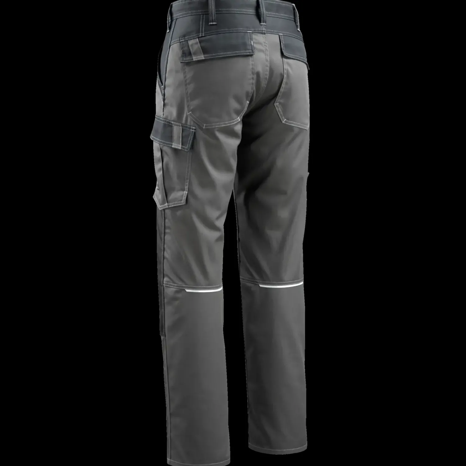 Mascot Arbejdsbukser^Light Temora bukser med knælommer mørk antracit/sort str. 82C48