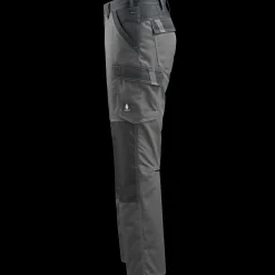 Mascot Arbejdsbukser^Light Temora bukser med knælommer mørk antracit/sort str. 82C48