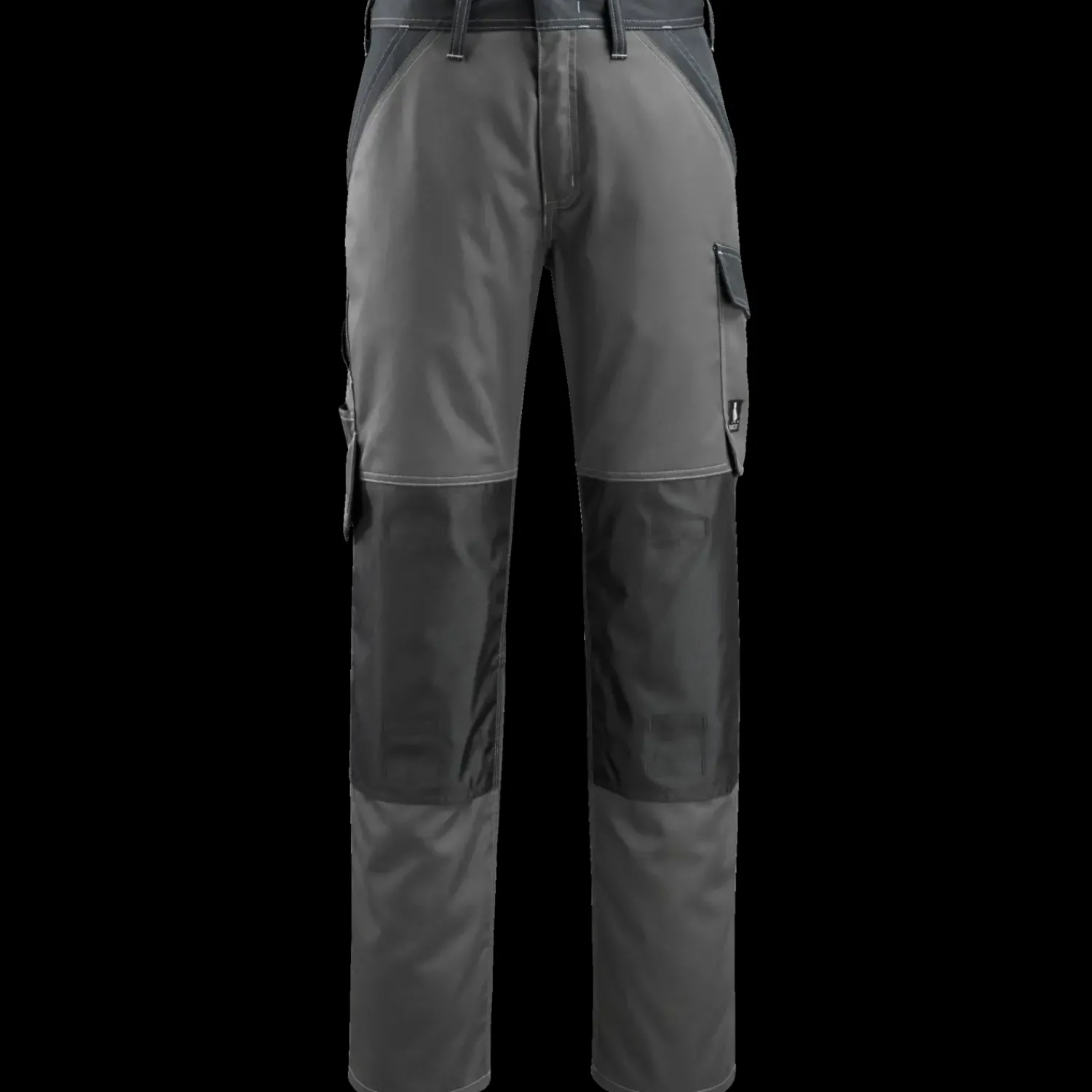 Mascot Arbejdsbukser^Light Temora bukser med knælommer mørk antracit/sort str. 82C48