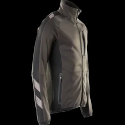 Mascot Trøjer Og Sweatshirts^Unique fleecetrøje med lynlås mørk antracit/sort str. 2XL