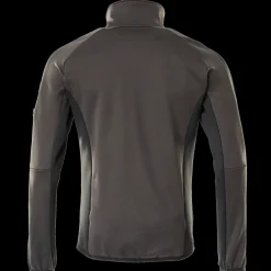 Mascot Trøjer Og Sweatshirts^Unique fleecetrøje med lynlås mørk antracit/sort str. 2XL