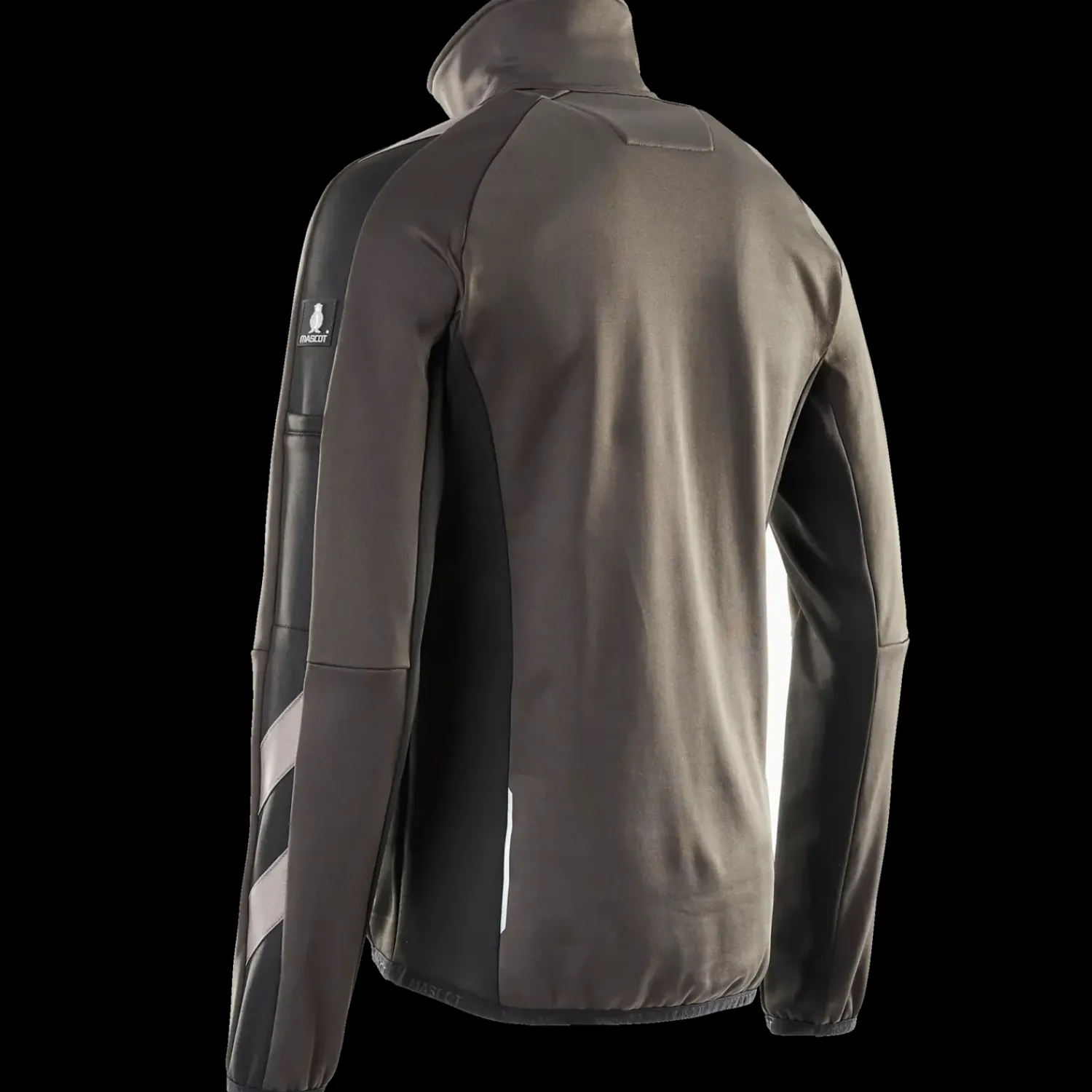 Mascot Trøjer Og Sweatshirts^Unique fleecetrøje med lynlås mørk antracit/sort str. 2XL