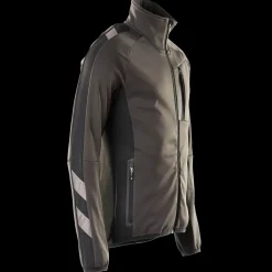 Mascot Trøjer Og Sweatshirts^Unique fleecetrøje med lynlås mørk antracit/sort str. 2XL