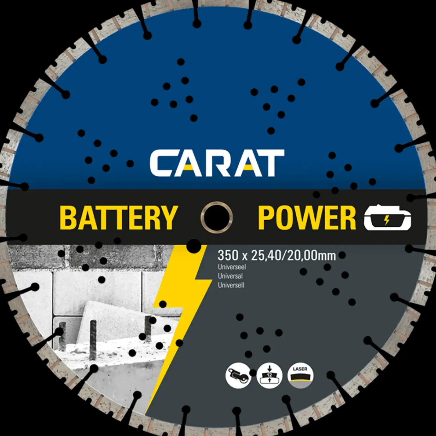 Klinger Til Vinkelslibere^Master universalklinge CBP Ø350 mm