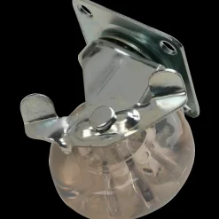 Outlet Peder Nielsen Møbehjul m/plade og bremse Ø50 mm