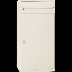 ME|FA Postkasser^pakkepostkasse Cedar m/montagestænger (881) trafikhvid