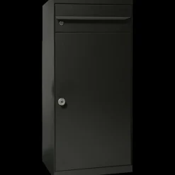 Outlet ME|FA pakkepostkasse Cedar m/montagestænger (881) sortgrå