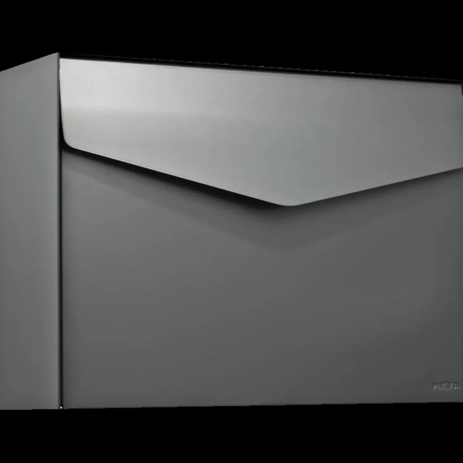 ME|FA Postkasser^postkasse Letter (111) basalt grå med Ruko lås