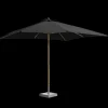 Sale Miami parasol 3x3m sort bøg