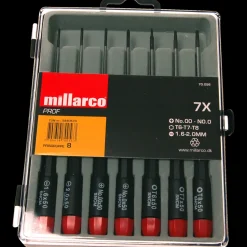 Outlet Millarco computer skruetrækker sæt 7 dele