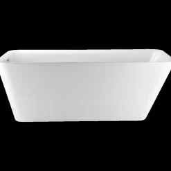 Badekar^Milobad badekar 78x60x170 cm hvid akryl