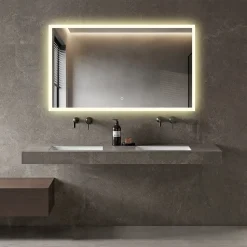 Hot Mikelo Milobad CL30 spejl frosted 70x120 cm