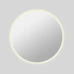 Mikelo Spejle Og Spejlskabe^Milobad CL065 spejl m/LED Ø80 cm