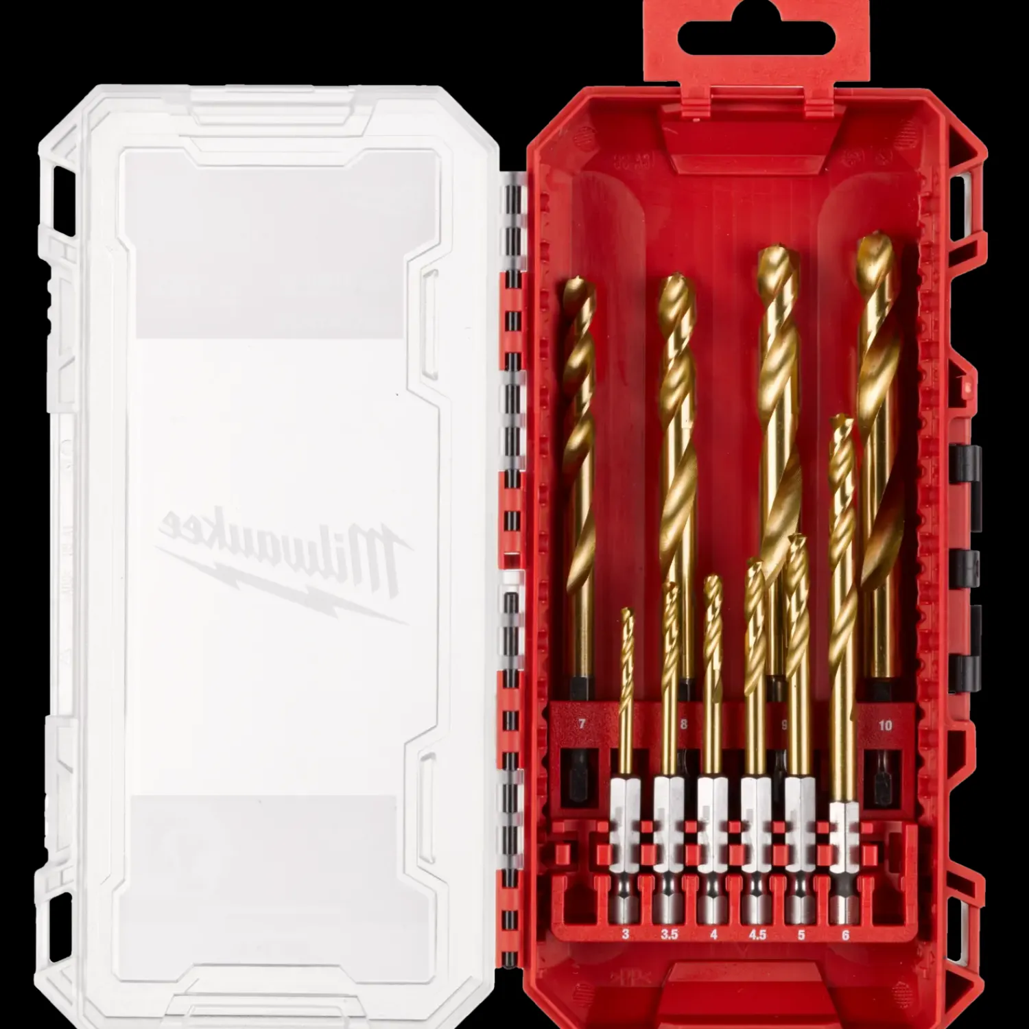 Hot Milwaukee chockwave™ HSS-G-TIN metalborsæt 10 bor