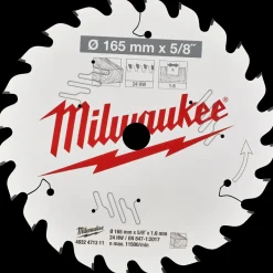 Milwaukee Rundsavklinger^CSB P W rundsavklinge Ø165 mm 24 tænder