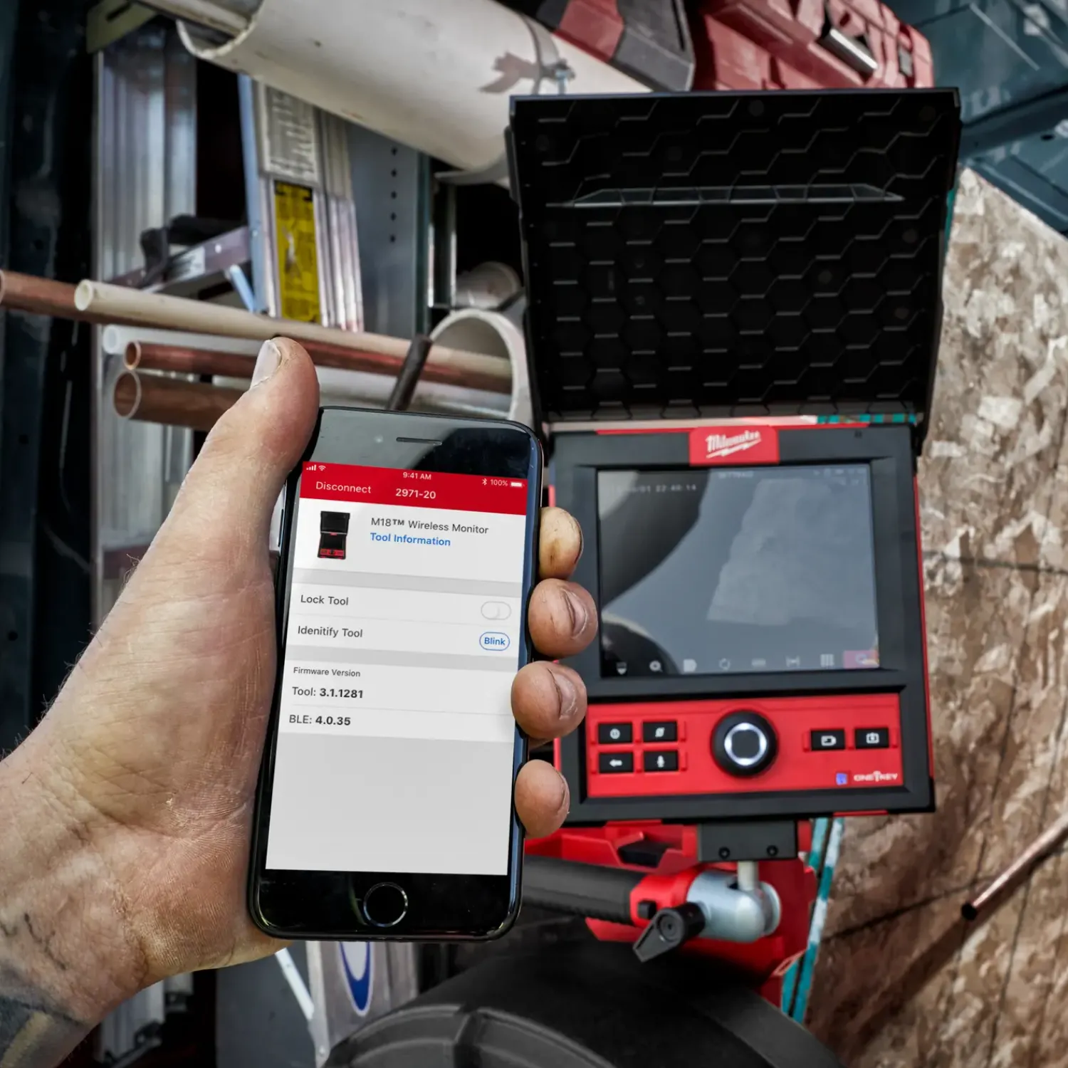 Milwaukee Måleudstyr^inspektionskamera M18 SIM-0