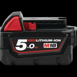 Milwaukee Batterier Og Opladere^M18 B5 18V 5,0 Ah batteri