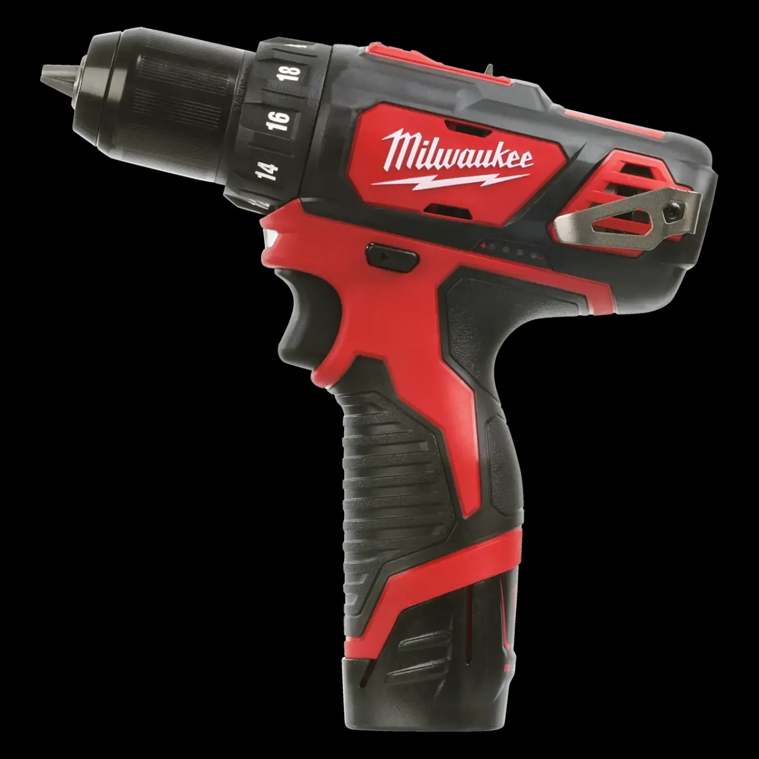 Milwaukee Bore- Og Skruemaskiner^M12™ BDD-201C 12V bore-/skruemaskine inkl. 1x2 Ah batteri og lader
