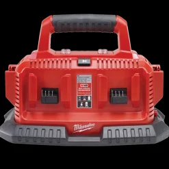 Milwaukee Batterier Og Opladere^M1418 C6 multioplader til 6 batterier