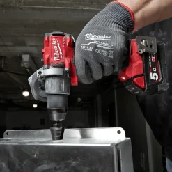 Discount Milwaukee M18 FDP2-502X 18V Fuel slagboremaskine 2x5.0 Ah batterier og lader