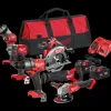 Milwaukee M18 FPP6F3-502B kombi-kit inkl. 2x5,0 Ah batteri og lader