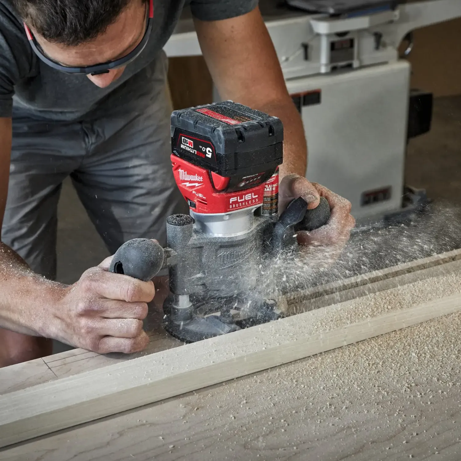 Milwaukee Overfræsere^M18 FTR8-0X Fuel™ 18V overfræser solo