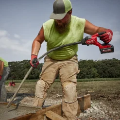 Milwaukee Betonslibere^M18 Fuel FCVN12-0 betonvibrator med 2,4 m skaft