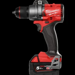 Milwaukee Bore- Og Skruemaskiner^M18™ Fuel™ FDP3-502X slagboremaskine 2x5,0Ah batteri/lader og HD boks