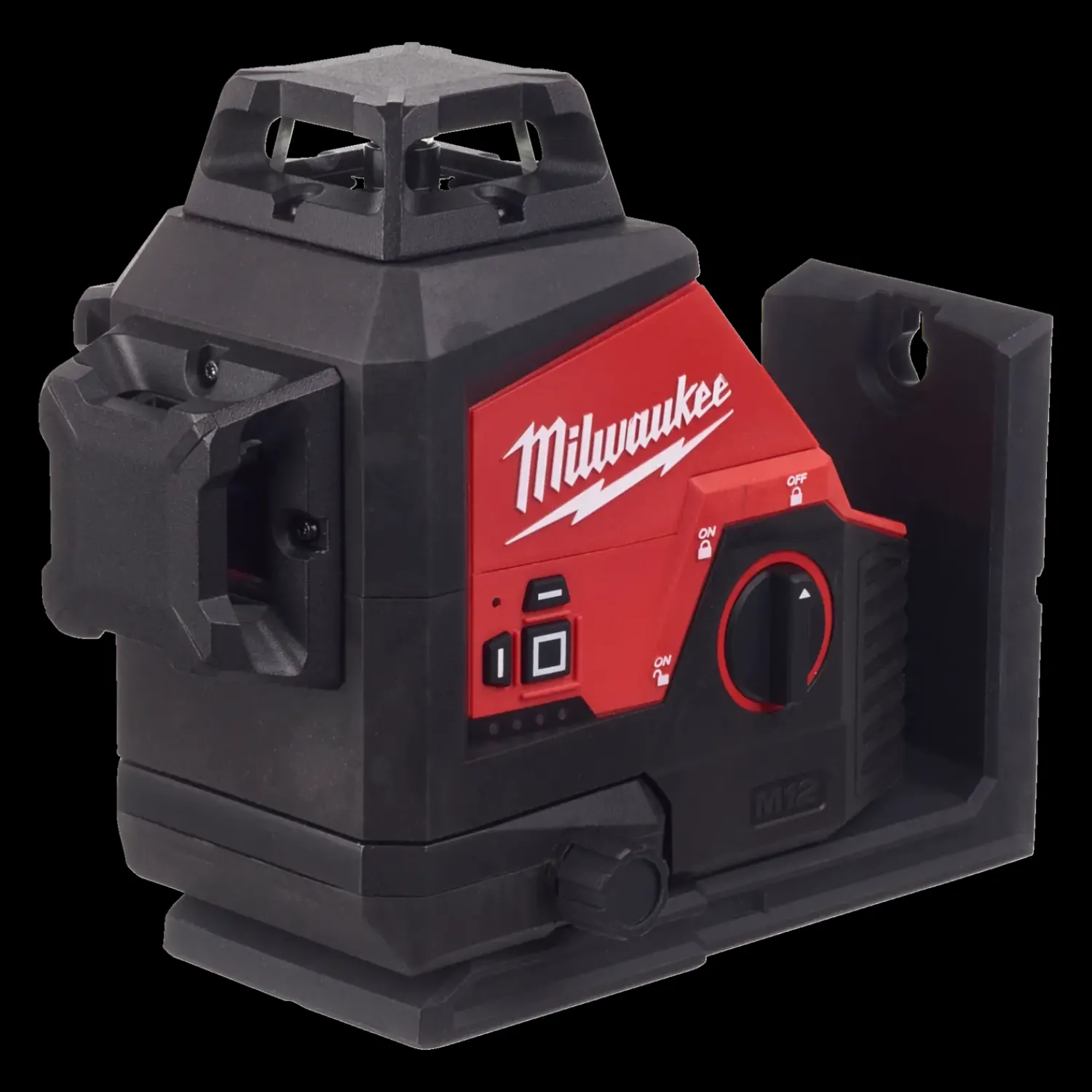 Milwaukee M12 3PL-0C grøn 360° 3 plans laser solo